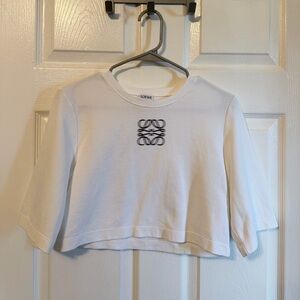 Loewe White Graphic Tee